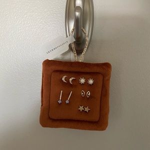 Anthropologie 5 Earring Set